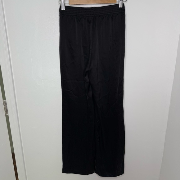 ARITZIA Babaton Black Satin Tribute Pull On Pants - Picture 5 of 7